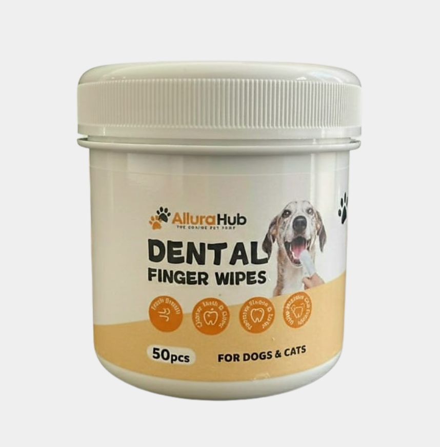 Pet Teeth Cleaning Finger Wipes