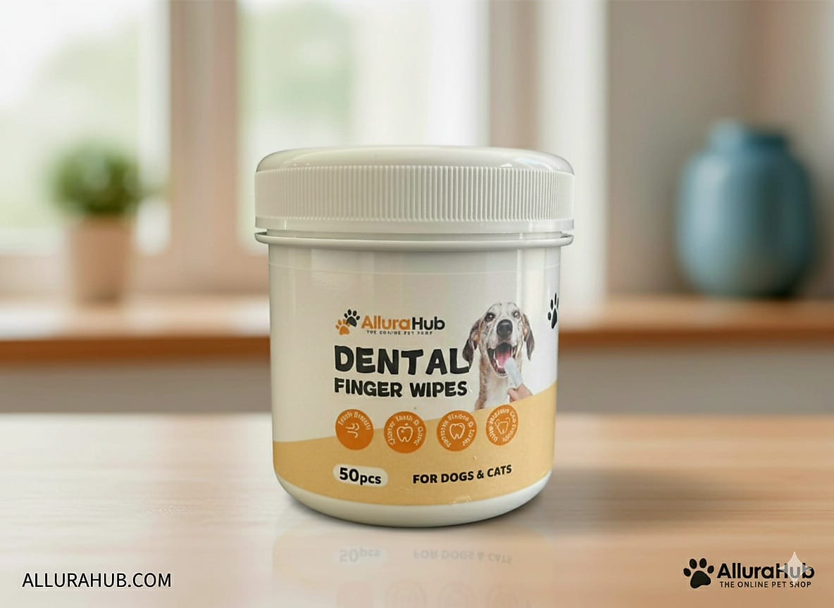 Pet Teeth Cleaning Finger Wipes